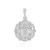 Pendentif en argent et Diamant I2 (I)