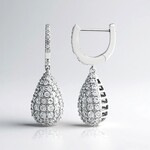 Orecchini in argento con Zircone