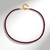 Collana in argento con Rubino del Madagascar
