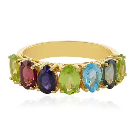 Bague en argent et Péridot