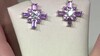 Pendientes en plata con Zircón