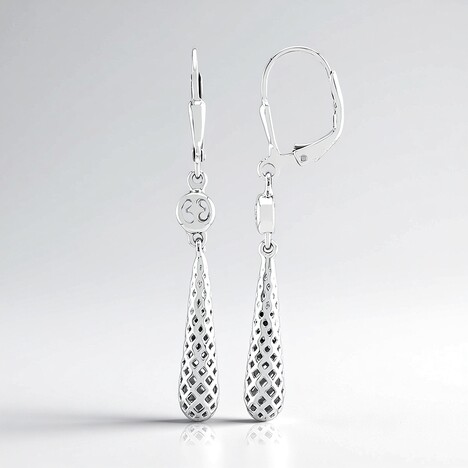 Boucles d'oreilles en argent (MONOSONO COLLECTION)