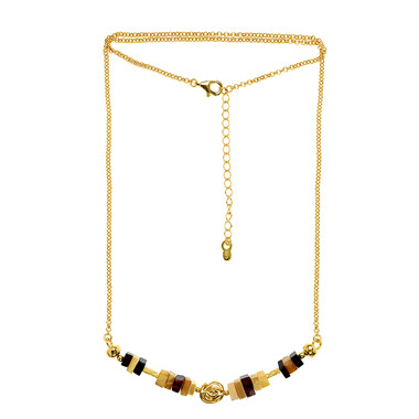 Collana in argento con Ambra Baltica (dagen)