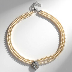 Collana in oro con Danburite (de Melo)