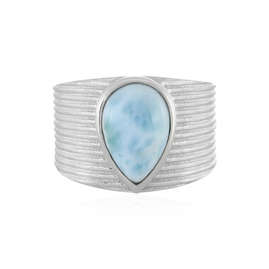 Larimar-Silberring (MONOSONO COLLECTION)