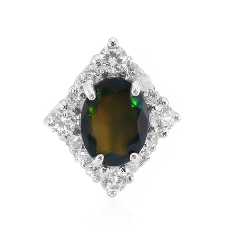 Mezezo-Opal-Silberanhänger