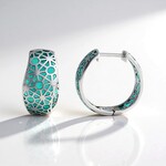 Orecchini in argento (Adela Silber)