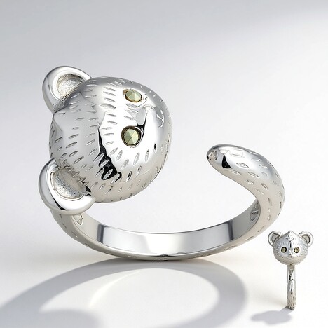 Bague en argent et Marcassite