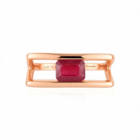 Bague en argent et Rubis de Madagascar (de Melo Essence)