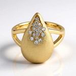 Anello in argento con Diamante I1 (G) (Annette)