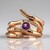 Anello in argento con Ametista (TPC)