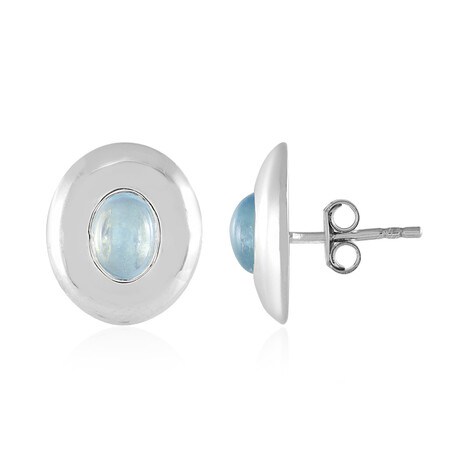 Ofiki-Aquamarin-Silberohrringe