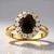 Bague en argent et Grenat