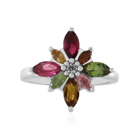 Anello in argento con Tormalina