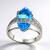 Anello in argento con Topazio Marambaia