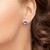 Pendientes en plata con Topacio de Marambaia
