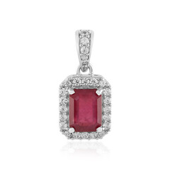 Colgante en plata con Rubí de Madagascar