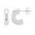 Silberohrringe