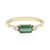Anillo en oro con Turmalina verde Benedito (Adela Gold)