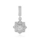 Pendentif en argent et Saphir blanc