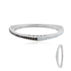 Brazalete en plata con Topacio blanco (Dallas Prince Designs)