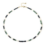 Collar en plata con Ópalo de Welo (Riya)