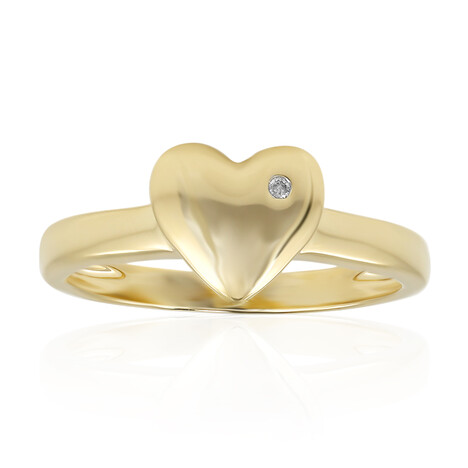 Anillo en oro con Diamante SI1 (G) (Annette)