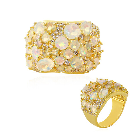 Welo-Opal-Silberring