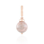Colgante en plata con Jaspe cebra rosa (MONOSONO COLLECTION)