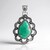 Ciondolo in argento con Turchese Kingman Mohave Blu (Jones Lee)