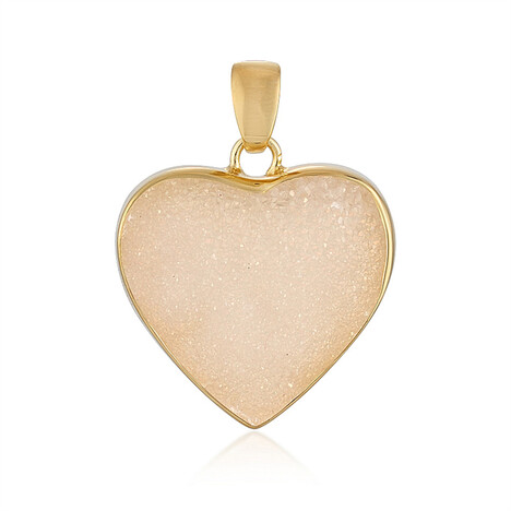 Zilveren hanger met een Druzische Agaat (Bali Barong)