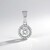 Ciondolo in argento con Zircone