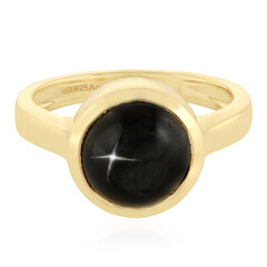 Indischer Stern-Diopsid-Silberring