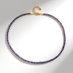 Collana in argento con Tanzanite