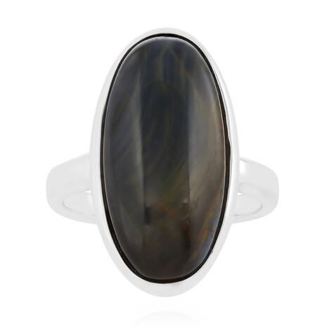 Bague en argent et Pietersite