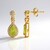 Orecchini in argento con Sfene