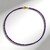 Collana in argento con Lepidolite