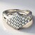 Anello in argento con Topazio Bianco