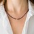 Collar en plata con Diamante púrpura (CUSTODANA)