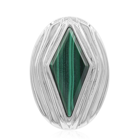 Malachite Silver Pendant (MONOSONO COLLECTION)