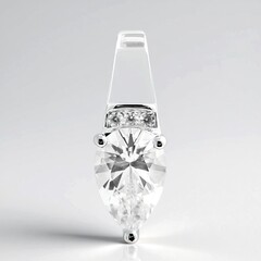 Ciondolo in argento con Danburite