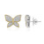 Orecchini in argento con Zircone (Dallas Prince Designs)