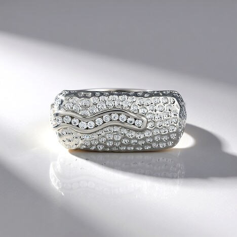 Anello in argento con Zircone (SAELOCANA)