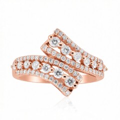 9K SI1 (G) Diamond Gold Ring