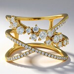 Anello in oro con Diamante I1 (H) (CIRARI)
