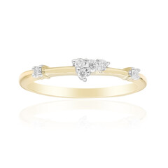 9K SI1 (G) Diamond Gold Ring