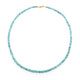 Collar en oro con Zircón de Ratanak Kirí