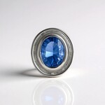 Ciondolo in argento con Fluorite Cangiante (MONOSONO COLLECTION)