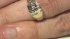 Anillo en oro con Cuarzo Herkimer (Amanda Adkins)