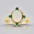 Anello in argento con Opale di Welo